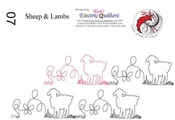 007 Sheep & Lambs Pantograph by Linda V. Taylor