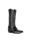 Allens Brand - Adam Full Quill Ostrich - Robert Toe - Black - MAL-2005-OS1 7W