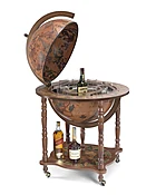 Full Meridian Globe Bar Dedalo | 20" Classic