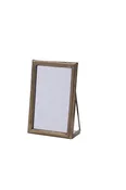 Antique Brass Framed Mirror