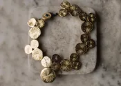 Dandelion Radiant Disc Bracelet — Falcon Feather