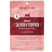 Portland Pet Food Boots' Salmon N' Pumpkin 2.6oz Cat Meal Pouch