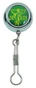 Dr. Slick Clip-On-Reel, Silver, Steel Cord, "8" Ring
