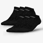 EVERYDAY TRAINING NO SHOW ANKLE SOCKS (BLACK, 6-PACK)