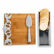 Acanthus Bamboo Cheese Set