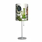 420 #6  Designed Lampshade With Metal Base