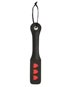 12" Leather Heart Impression Paddle