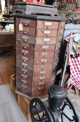 Antique Octagon Hardware Cabinet with 96 Drawers - Vintage Charm — Simply Rescued