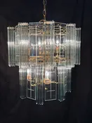 Front Foyer Mid-Century Swag Lamp GA21149