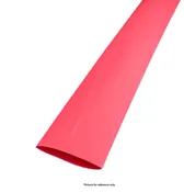 1-1/2" Single Wall Heat Shrink Red