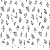 28532-10 || Nature's Sketchbook - White/Black