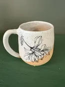Ceramic Flower Mug — Larkspur & Rose - Caribou, Maine Florist