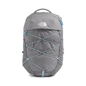 The North Face Borealis Backpack - Zinc Grey Dark Heather / Powder Blue