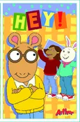 Arthur Hey! Greeting Card