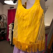 1960s fringe bathing suit