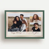 Classic Matted Frame Holiday Card