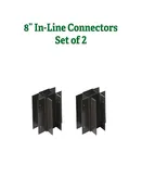 1" Lifetime™ In-Line Connectors, Set of 2