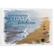 Footprints Canvas Artwork