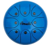 8" Steel Tongue Drum Blue