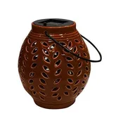 Alpine Brown Solar Lantern