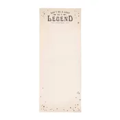 Don't Be A Lady, Be A Legend (Stevie Nicks) Skinny Notepad