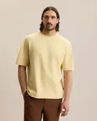 BOXY TEXTURED KNIT TEE