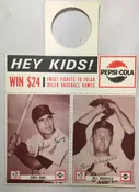 1963 Pepsi-Cola Tulsa Oilers Minor Baseball Team Chris Krug Bill Wakefield MINT