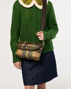Acre Satchel - Cubic Check Cocoa