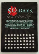 50 Days To A Better Life Punch Card