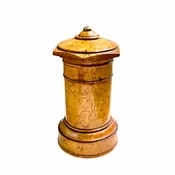 19th Century Karelian Birch Tree Spice Box