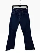 AGOLDE FARRAH BOOT CROP HIGH RISE JEANS
