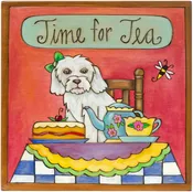 10"x10" Wall Plaque | Maltese