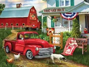 Stopping at the Farm Jigsaw Puzzle