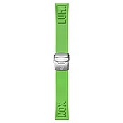 Cut-to-Fit Rubber Strap, 24 mm, Lime Green