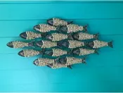 Freckles — Handcrafted Coastal Fish Wall Art, 39″ x 19″