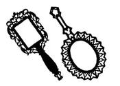 Hand Mirror Frames Pattern