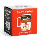 Andy Warhol Soup Can Color Changing Mug