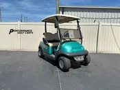 Club Car Precedent 2 Passenger Teal AS IS Golf Cart-#4623A AS IS NO WARRANTY