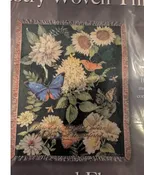 FLUTTER AND FLOWERS SYMPATHY THROW