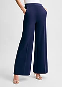 Ponte Wide Leg Pant