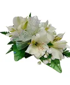 5 ALSTROEMERIA CORSAGE