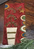 Charlie's Tree punchneedle embroidery