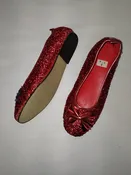 0" Heel Ballet Slipper with Glitter - Child