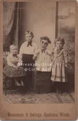 Baby Buster Keaton with Kids Print by Colin Batty