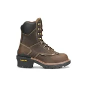 CAROLINA COMP TOE 8 INCH CAPACITY WATERPROOF DARK COFFEE - MENS