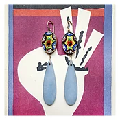 Micromosaic Earrings — DE VERA