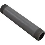 2" PVC Threaded Nipple - 12" Length - Schedule 80