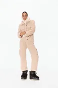 Bear With Me Jumpsuit | Light Beige