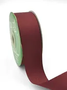 1.5" Burgundy Woven Grosgrain Ribbon