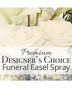PREMIUM FUNERAL EASEL SPRAY